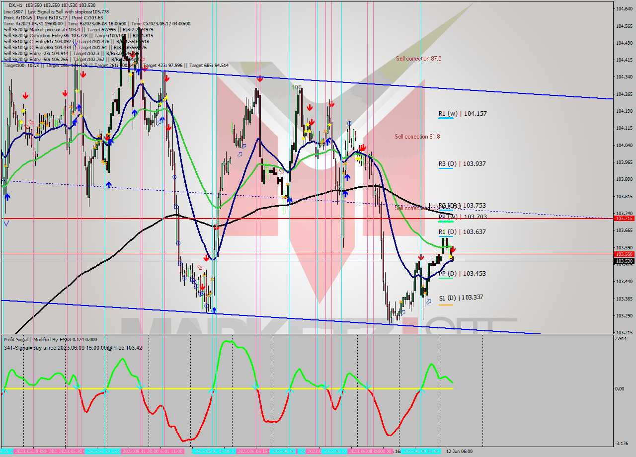 DX H1 Signal