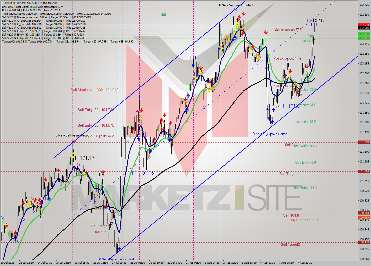 DX M30 Analysis DX M30 Signal
